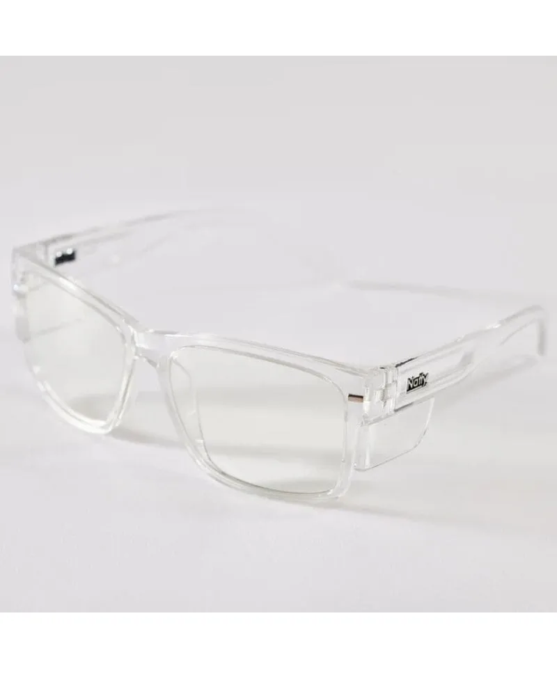 Big Kenneth Safety Glasses - Clear