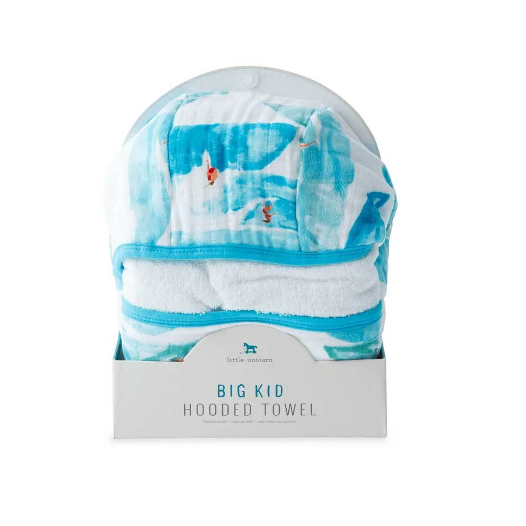 Big Kids Hooded Towel – Surf