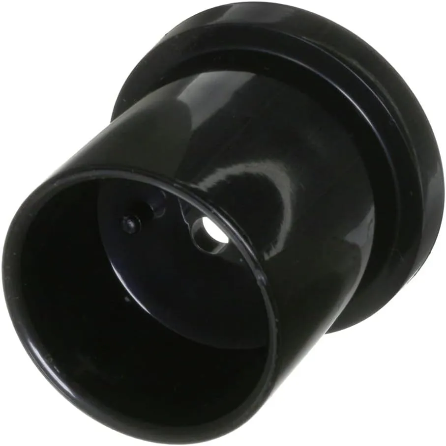 Black Plastic Hub for '2-Shot' Wheel Compatible for Numatic Henry, Basil, Charles, Edward, George, Hetty, James Series