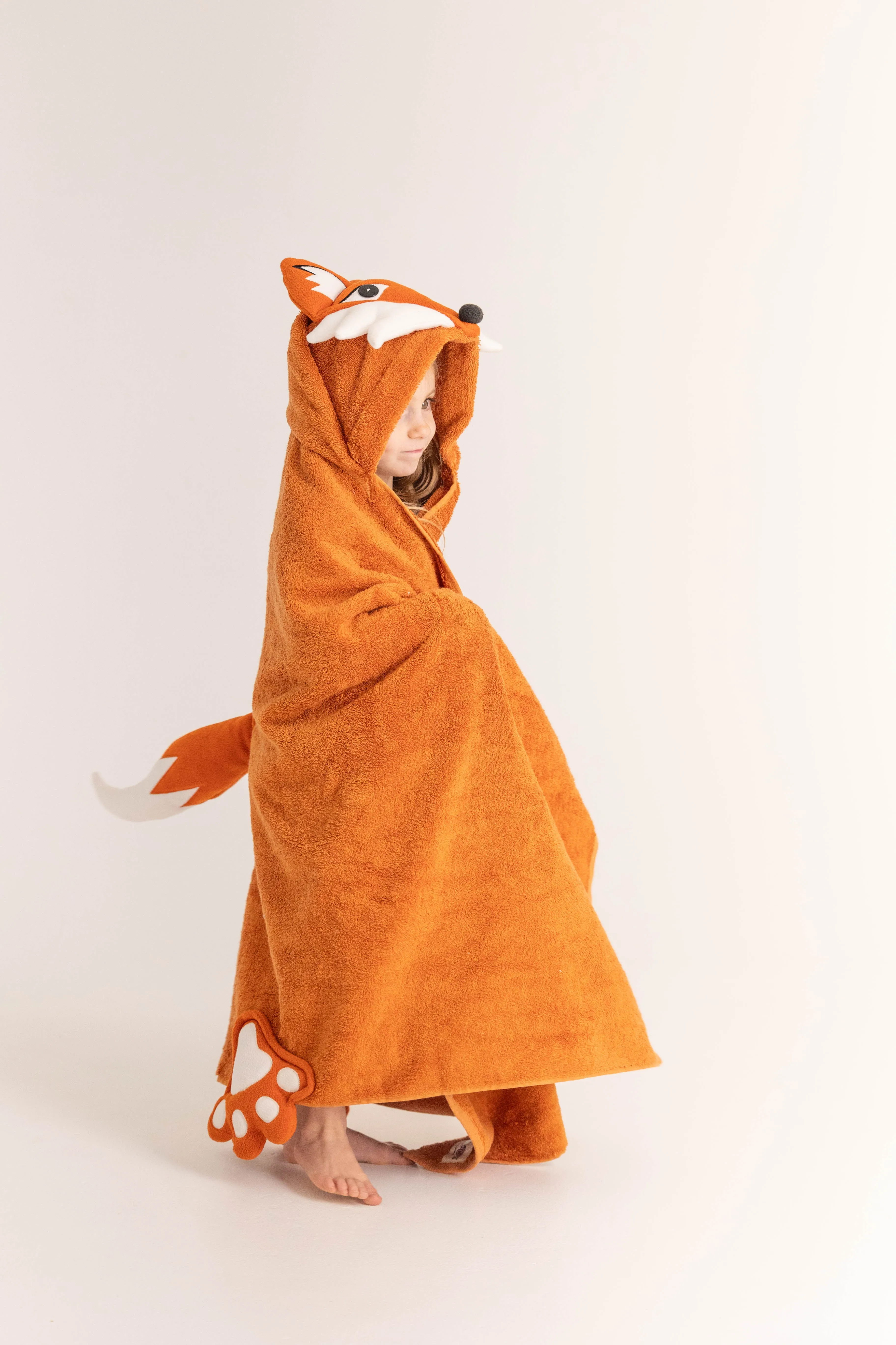 Blaze the Fox Hooded Towel