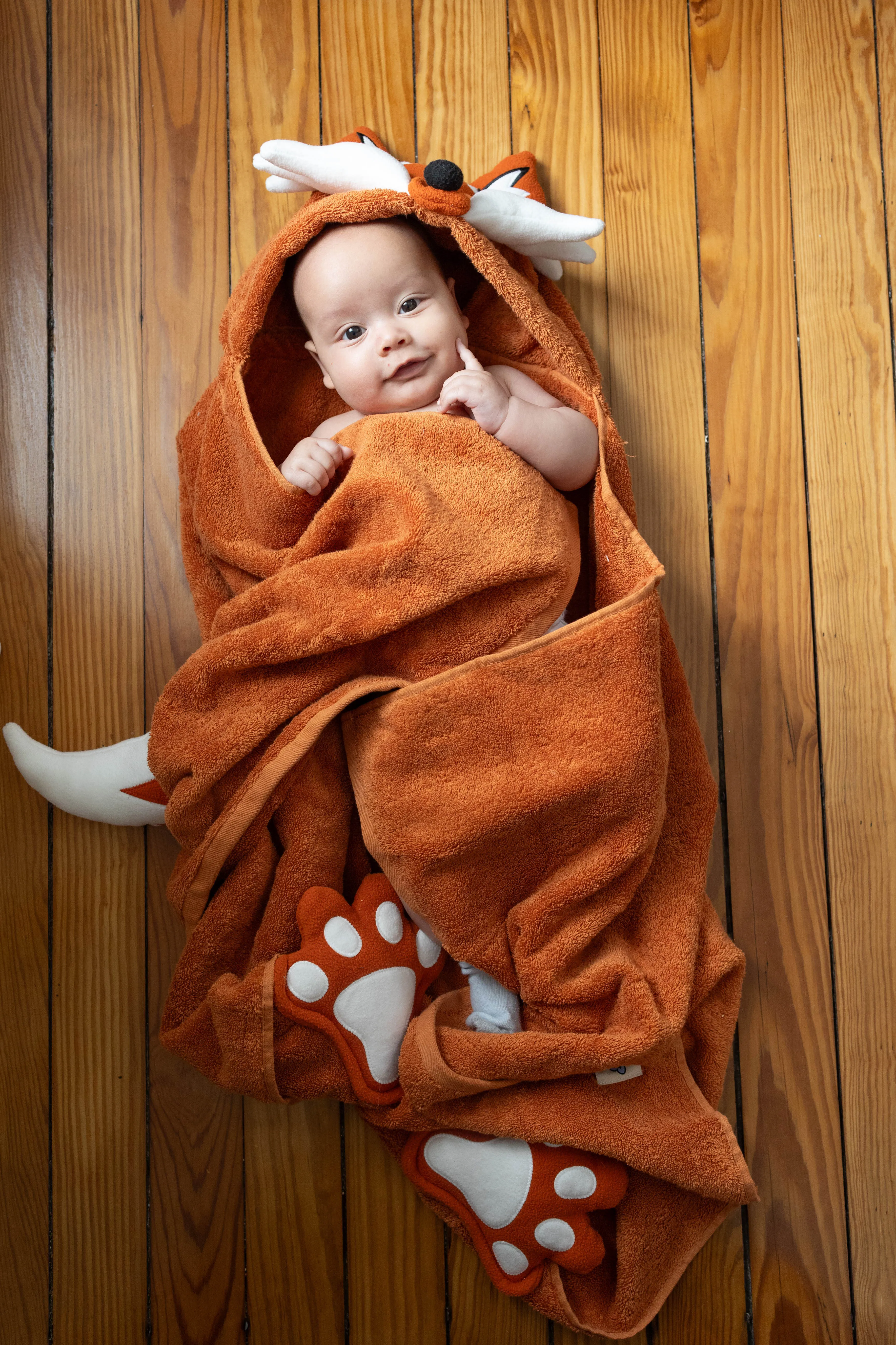 Blaze the Fox Hooded Towel