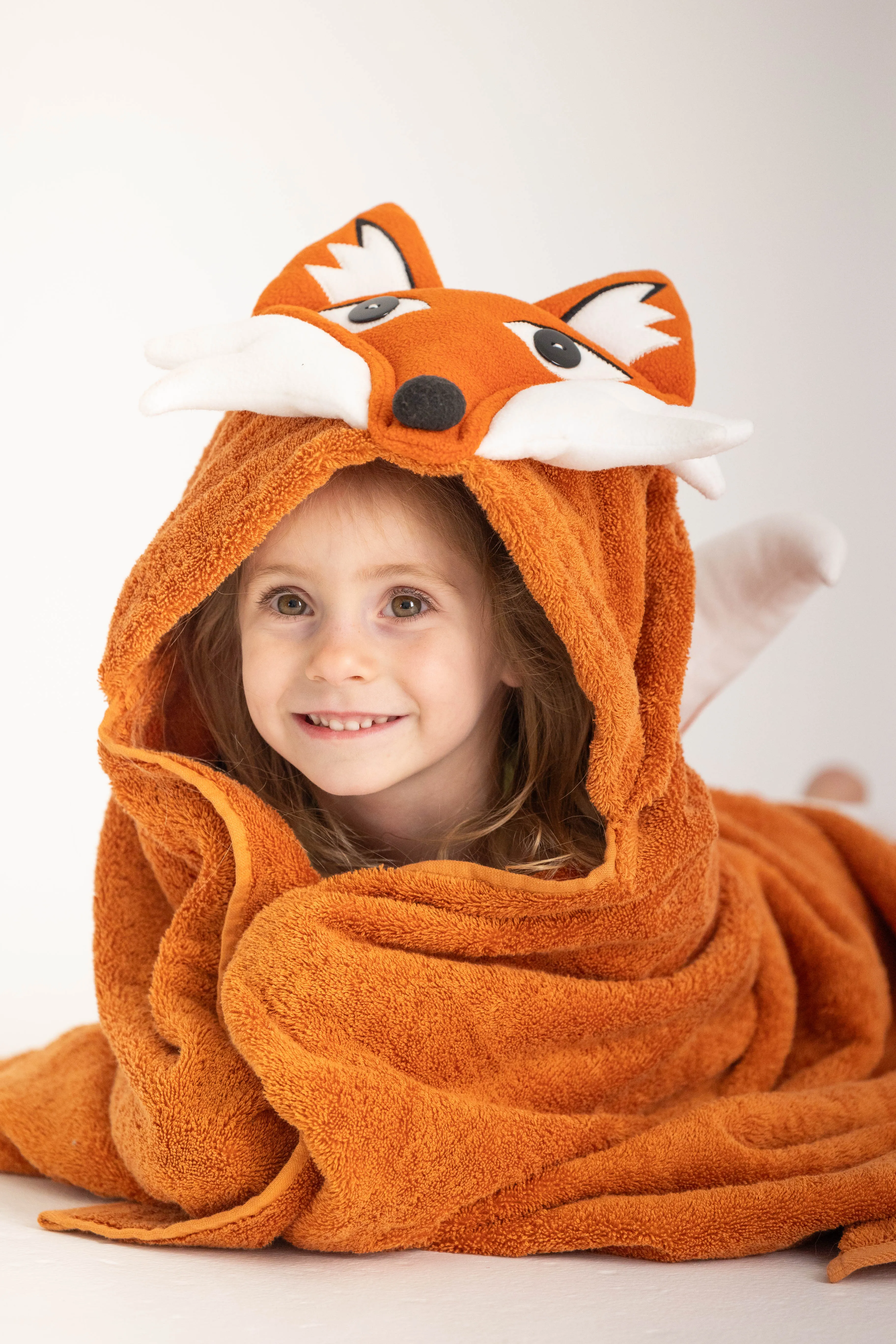 Blaze the Fox Hooded Towel