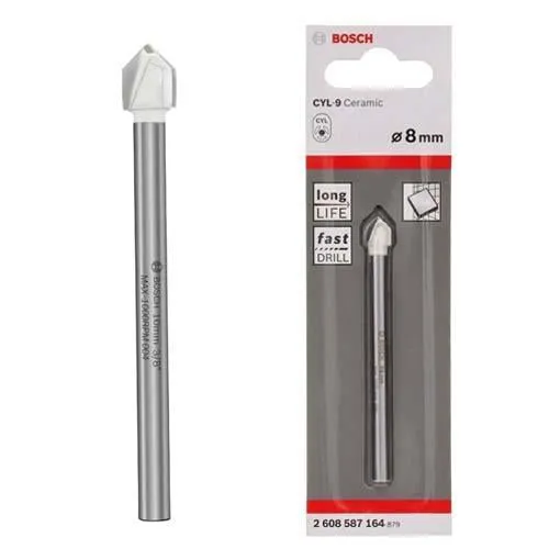 Bosch Ceramic Drill Bit | Sizes : 5.0mm to 16.0mm | Model : B*2608587159 to B*2608587168