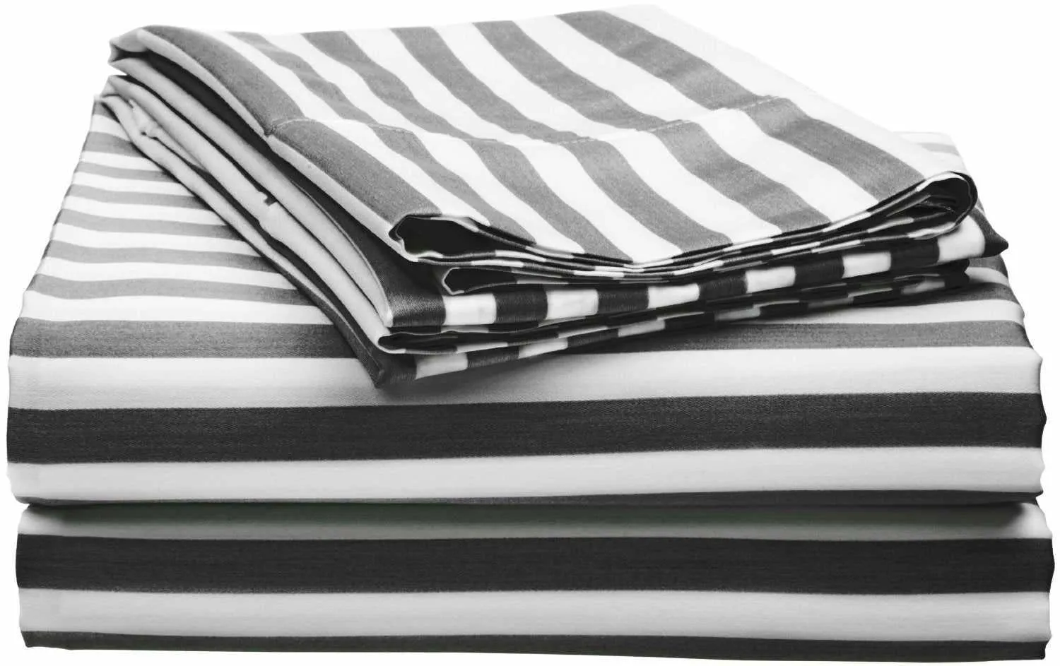 Cabana Striped 600 Thread Count Cotton Blend Srtped Sheet Set