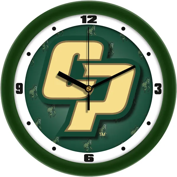 Cal Poly Mustangs Wall Clock - Dimension