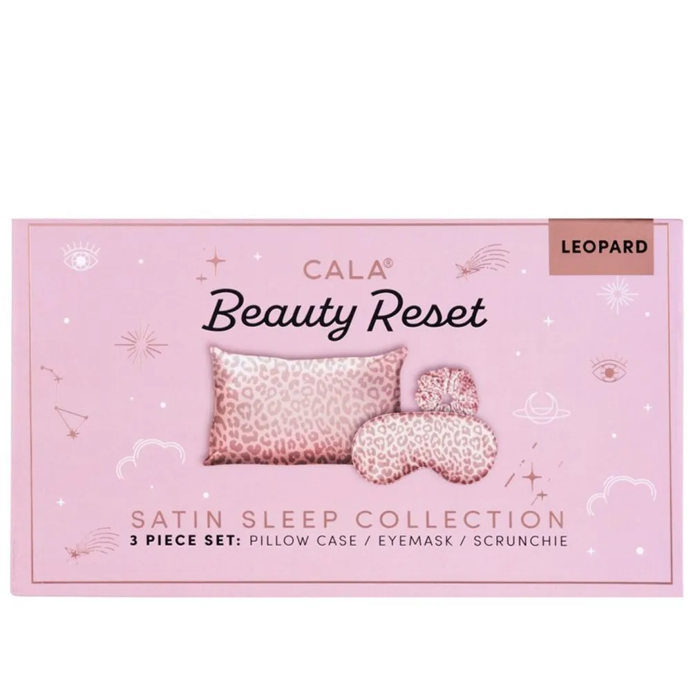 Cala Beauty Reset Satin Sleep Collection (Leopard)