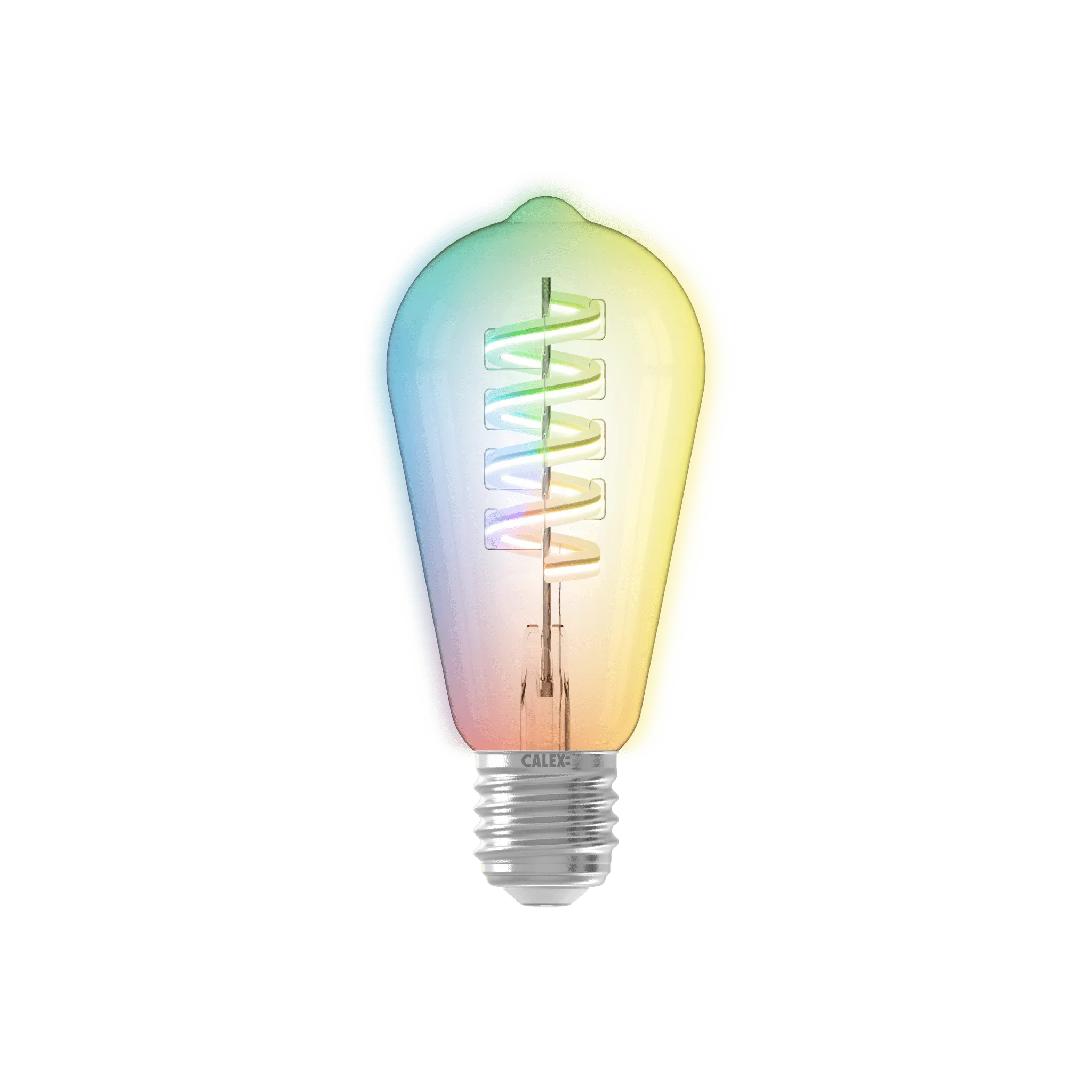 Calex Smart LED Bulb - E27 - Filament - RGB   Warm White - 4.9W