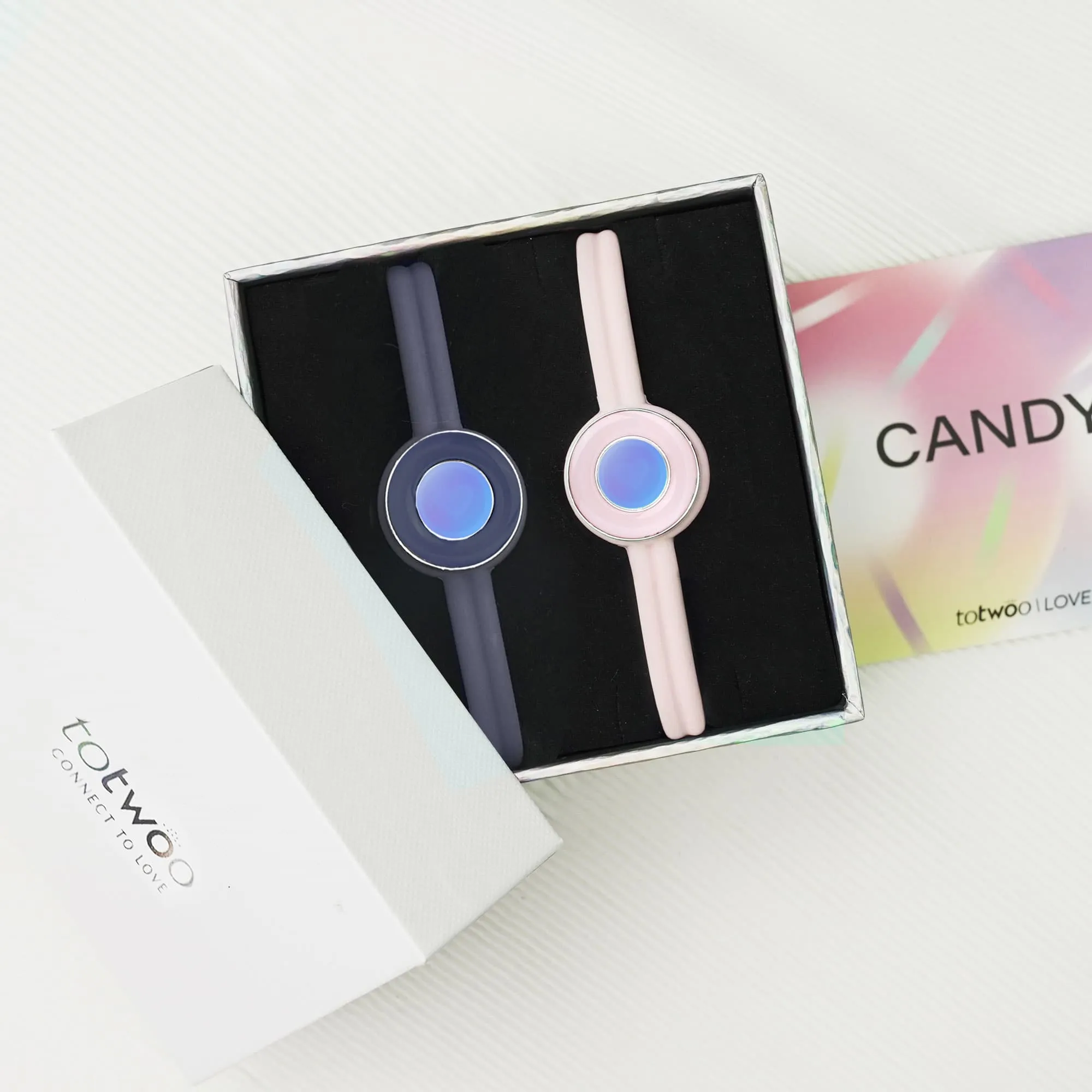 Candy Original Touch Bracelets(Deep Blue Pink)