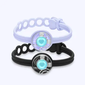 Candy Wave Touch Bracelets (Black Purple)