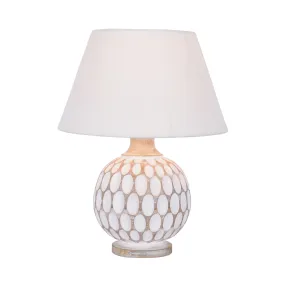 Caspar Wooden Table Lamp 38cm