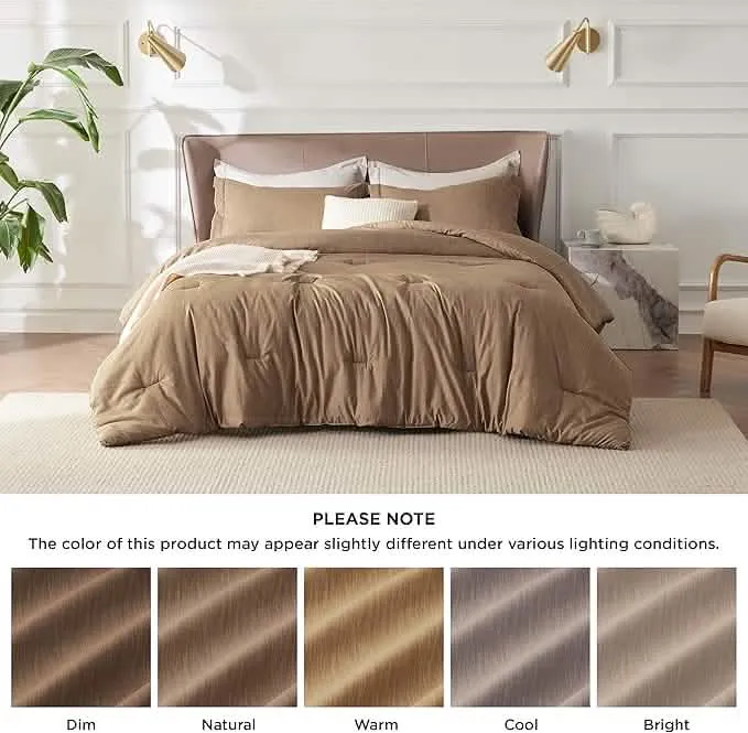 Cationic Dye Comforter Set