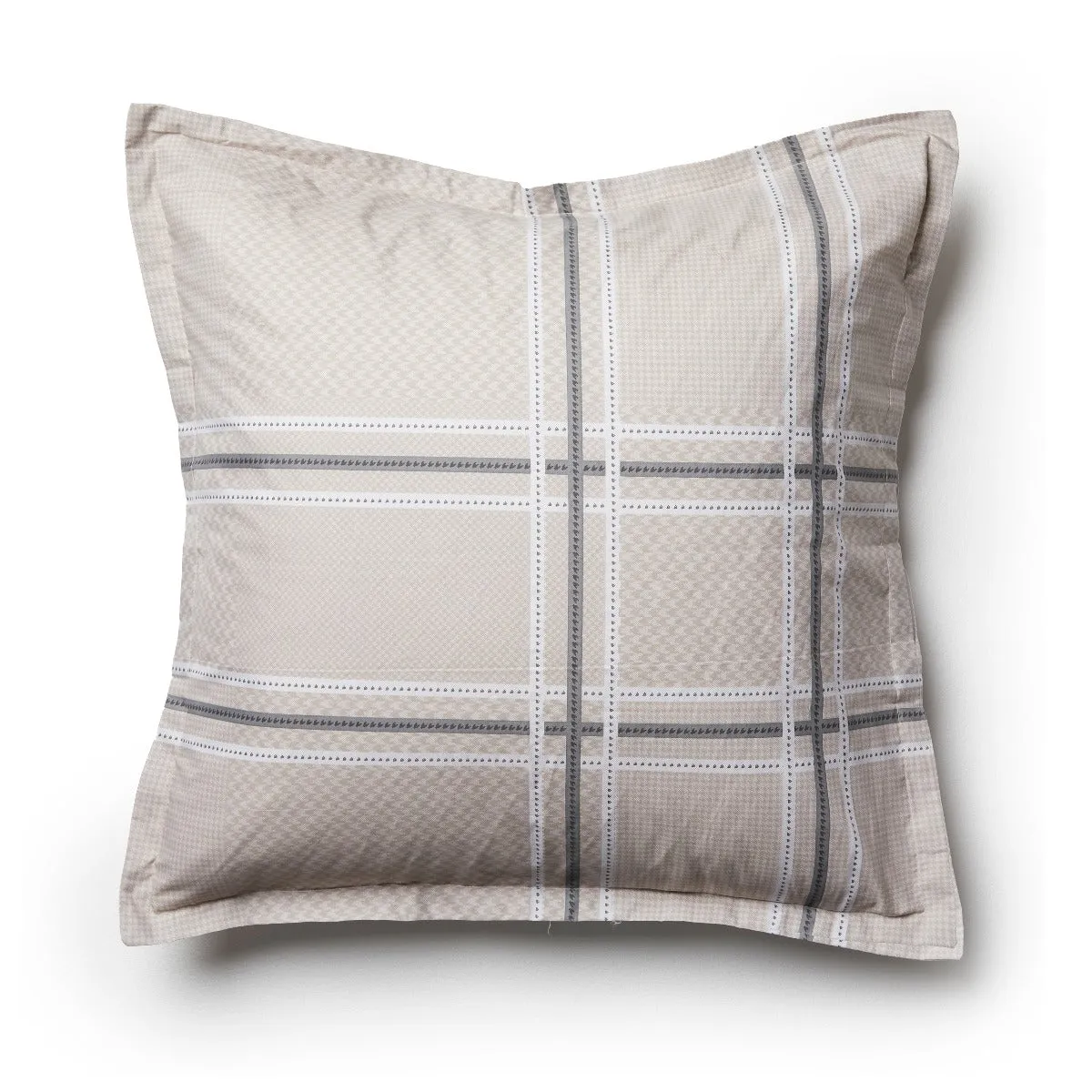 Charlie Slate European Pillowcase by Logan and Mason