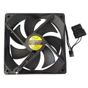 CHASSIS FAN: 120MM BLACK