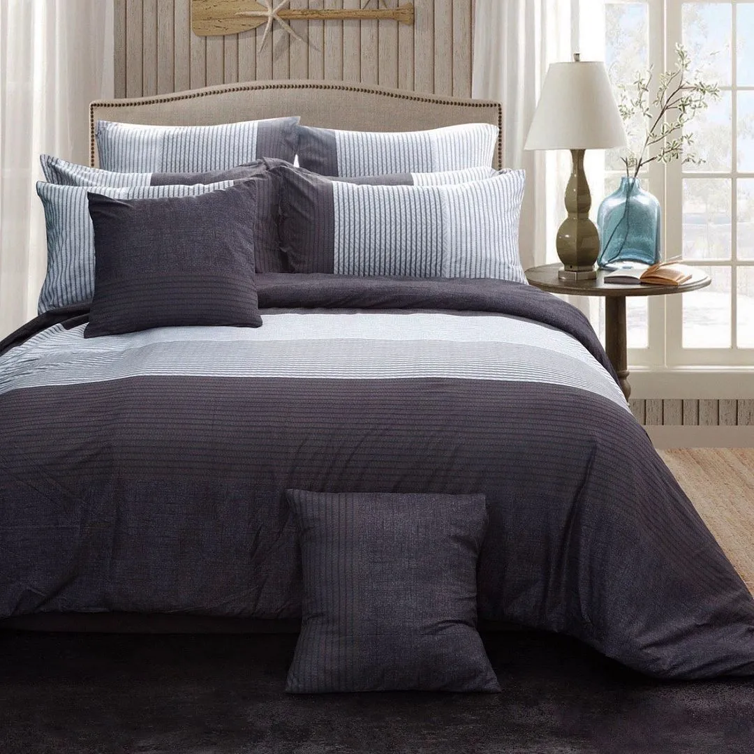 Chimes Single Size Quilt Doona Duvet Cover Set