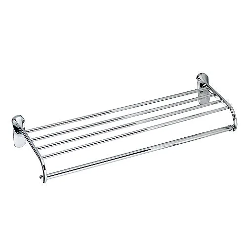 Chrome Towel Shelf and Bar