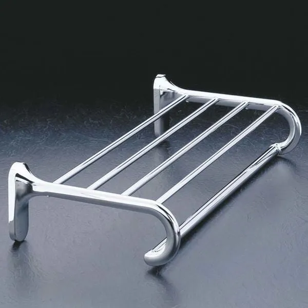 Chrome Towel Shelf and Bar