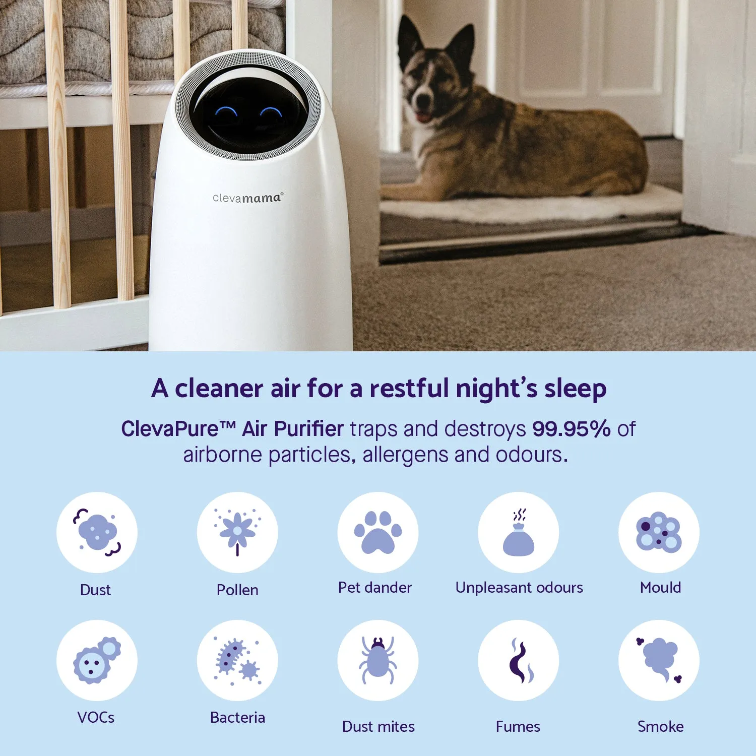 Clevamama Clevapure Air Purifier