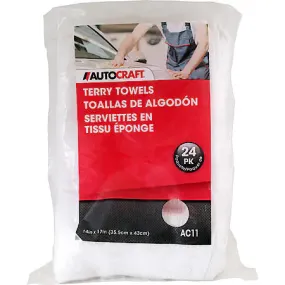 CND AC11 Autocraft Terry Cloth Towels (24 pk)