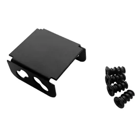 Coolerguys 120/140mm or 80/92mm Fan Assembly Bracket with Screws (4) - Black Metal