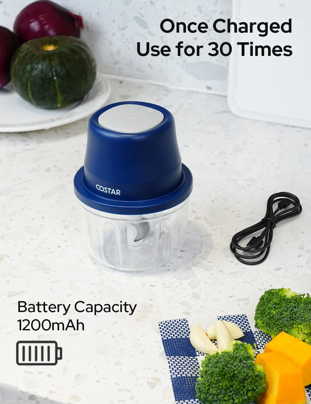 COSTAR Mini Electric Chopper-350ml