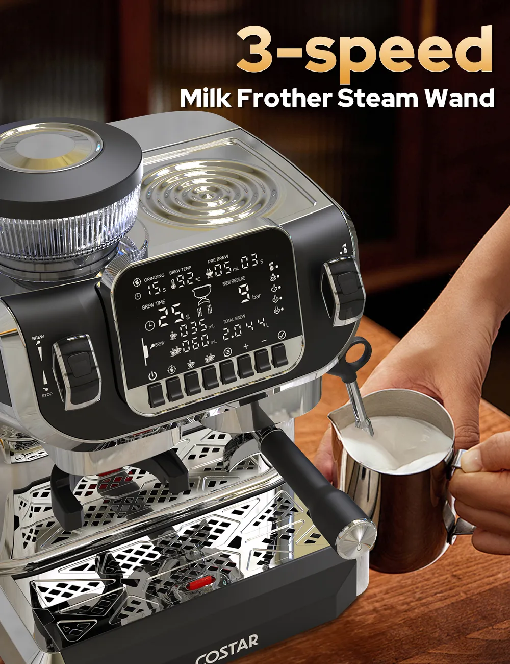 COSTAR Professional Espresso Machine Master 7s