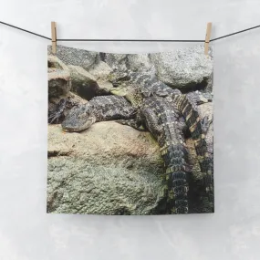 Crocodiles Face Towel