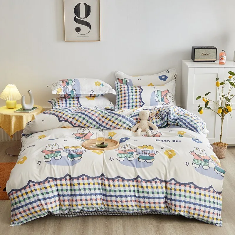 Cute Bunny Bedding Set