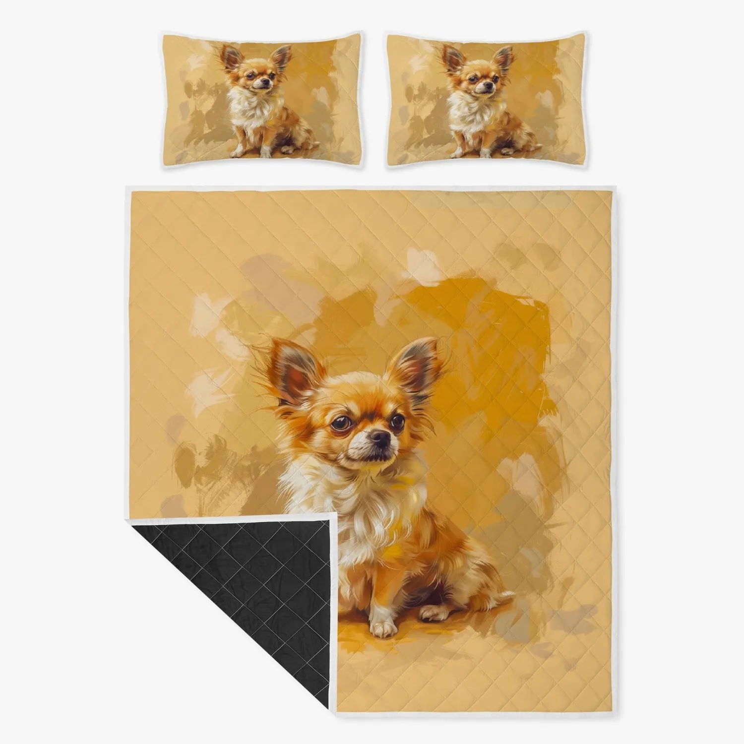 Cute Chihuahua Bed Set