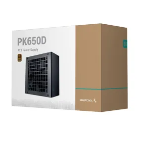 DEEPCOOL 650W PK650D 80 PLUS BRONZE NON MODULAR SMPS