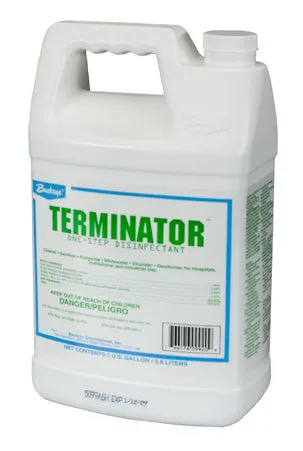 DISINFECT/BUCKEYE ”TERMINATOR” Heavy-Duty Cleaner/ Disinfectant