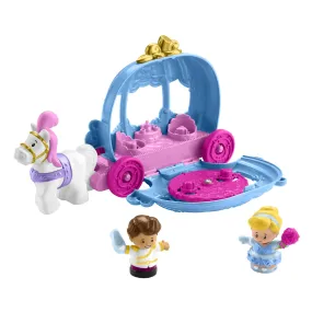 Disney Princess Cinderella's Dancing Carriage Playset By Little People