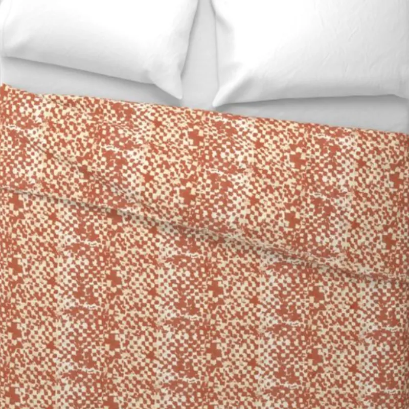 Duvet Cover <br/> Tjap, Cinnamon