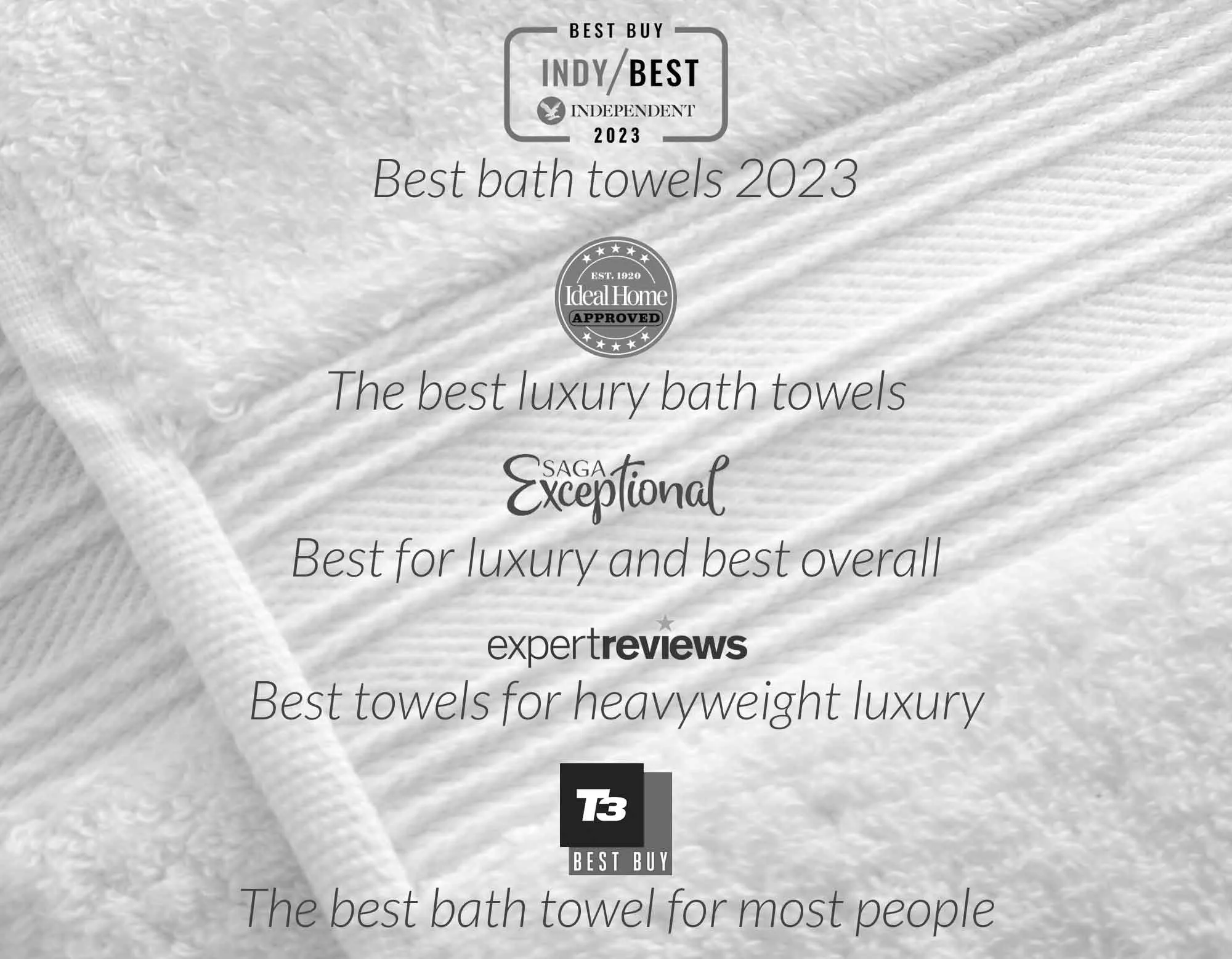 Egyptian Cotton Bath Towel Bundle - Silver Grey