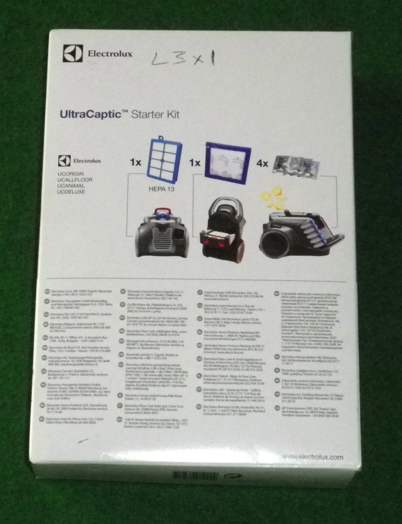 Electrolux UltraCaptic ZUC4200 Series Filter Starter Kit - Part # USK10