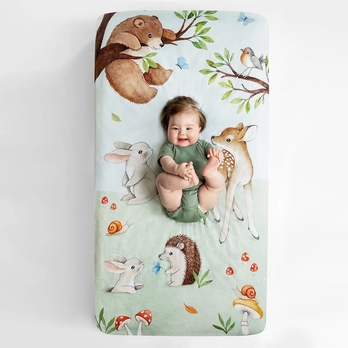 Enchanted Forest Toddler Bedding Set