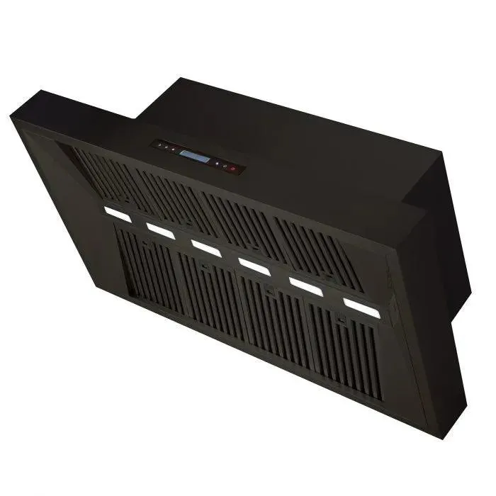 Excelsior 1480mm Wall Mounted BBQ Rangehood - Black Finish