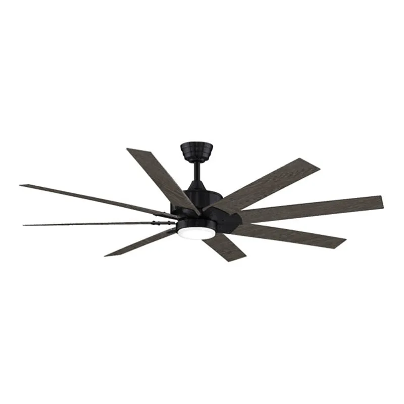 Fanimation MAD7912B Levon DC 72" Indoor/Outdoor Ceiling Fan with LED Light Kit