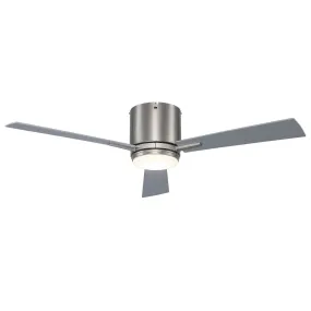 Finnley 52" Ceiling Fan in Brushed Nickel