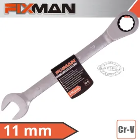 FIXMAN FIXMAN COMBINATION RATCHETING WRENCH 11MM FIX B1304