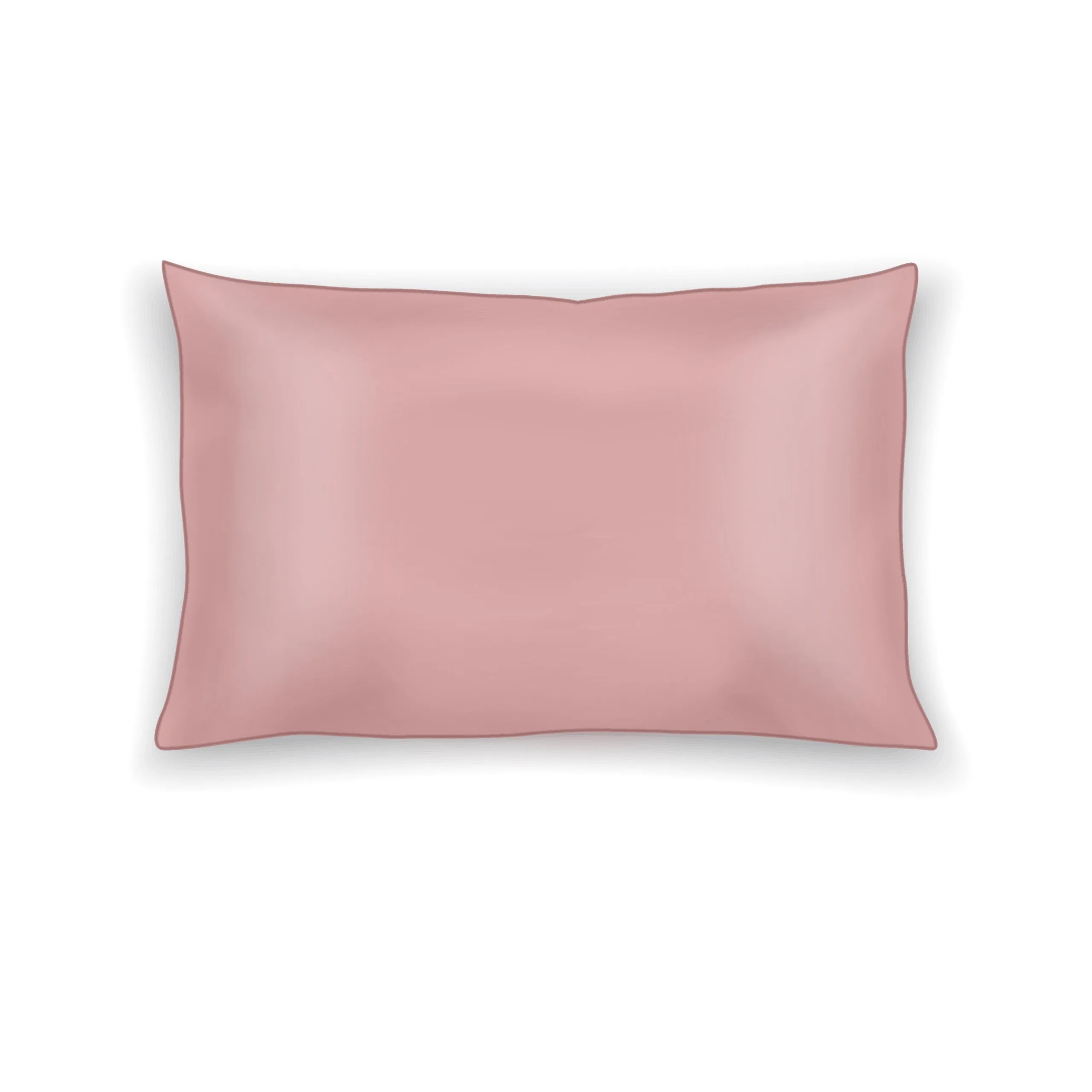 Flamingo Pink Pure Silk Pillowcase