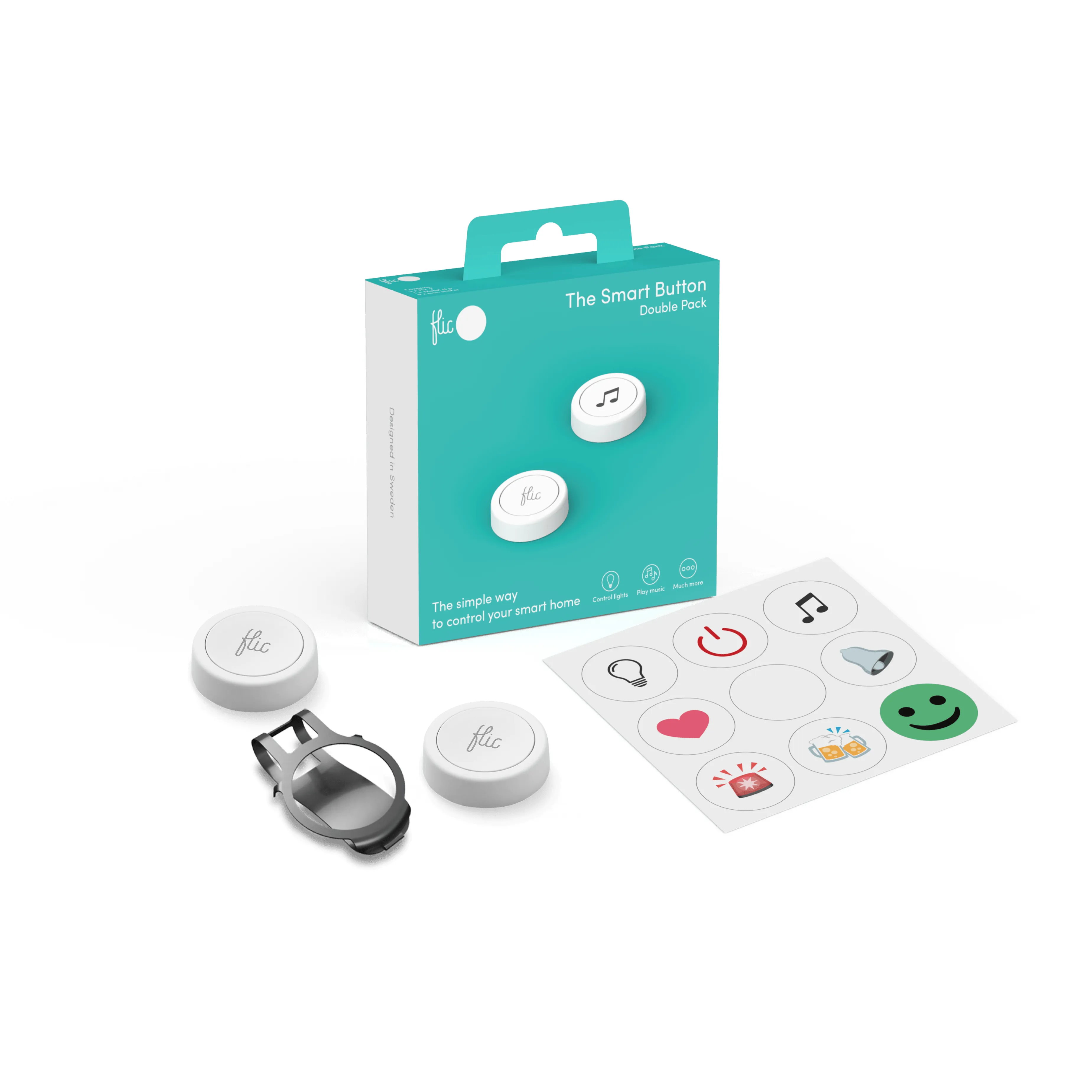 Flic 2 Smart Button (2er-Pack, HomeKit)