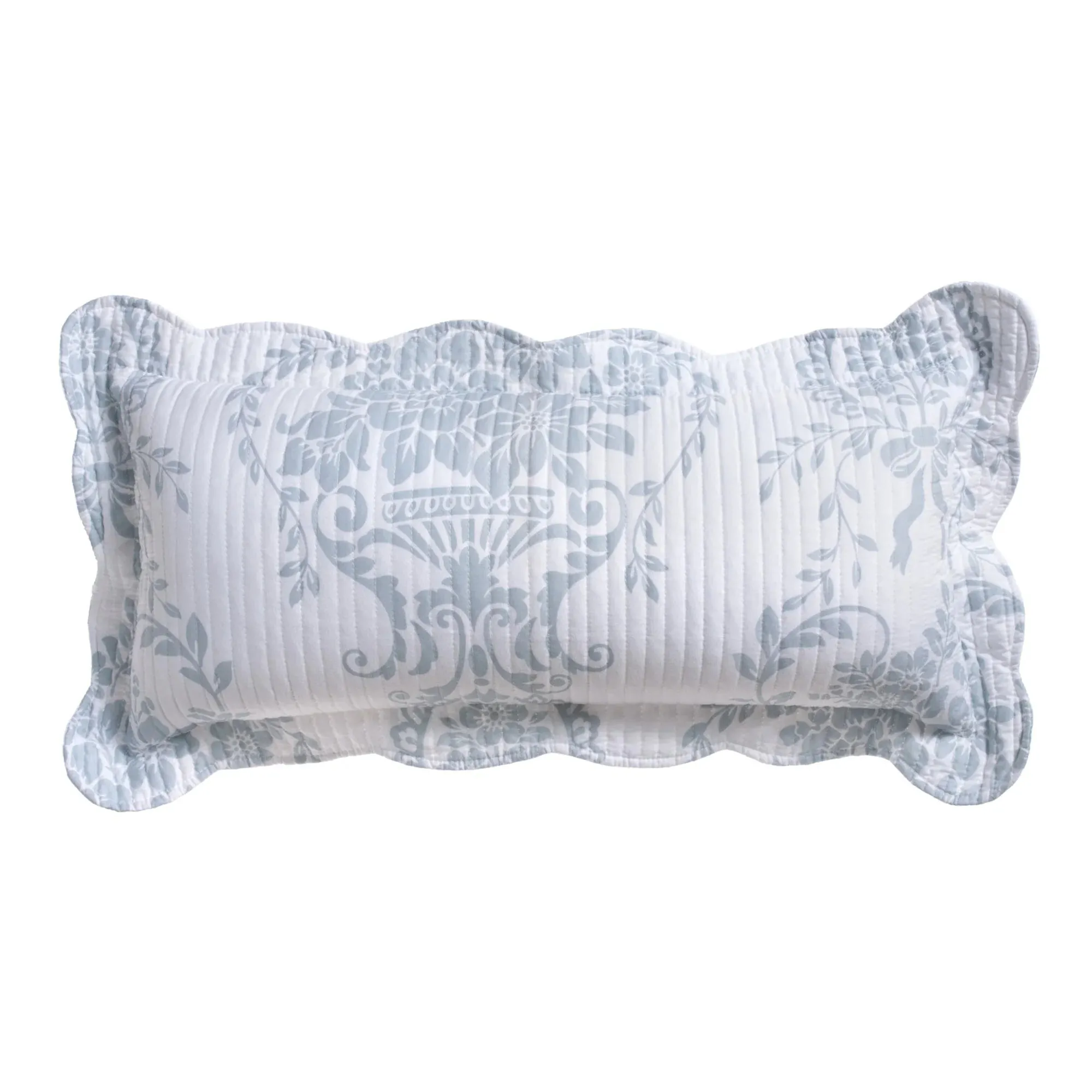 Florence Oblong Cushion Blue