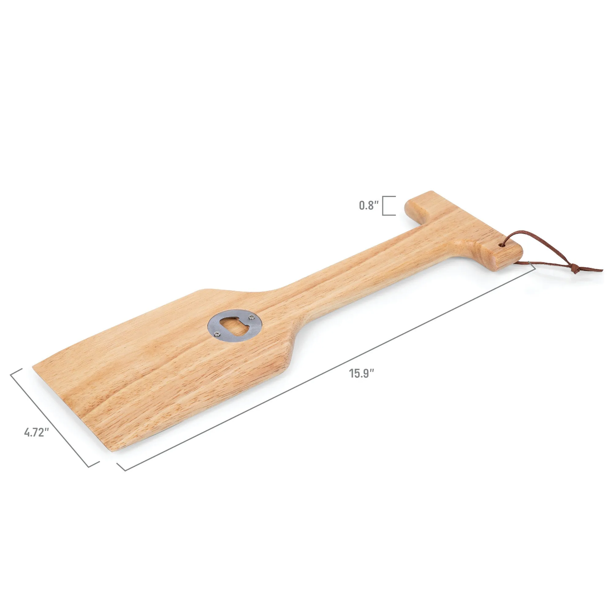 Florida State Seminoles - Hardwood BBQ Grill Scraper with Bottle Opener