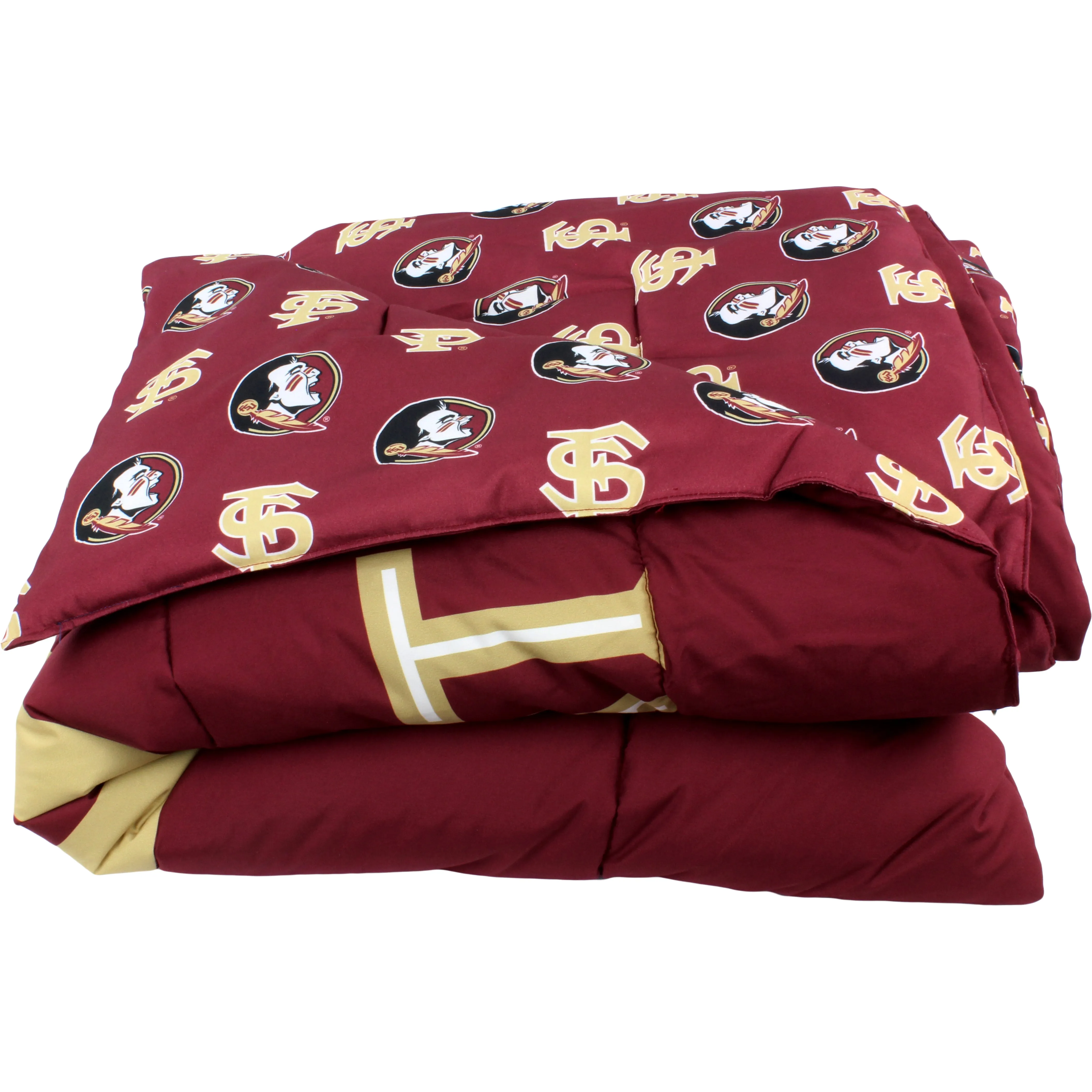 Florida State Seminoles Reversible Big Logo Soft and Colorful Comforter