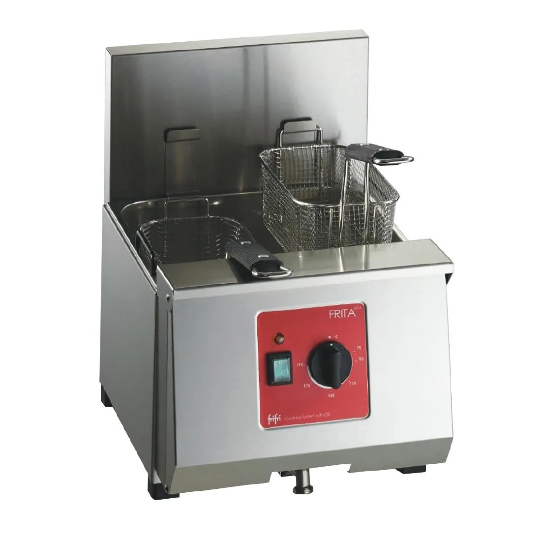 FriFri Frita  8 Electric Countertop Fryer Single Tank Single Basket 6.9kW Three Phase