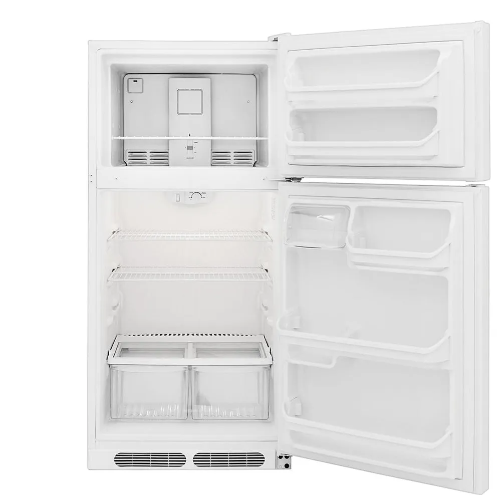 Frigidaire - 16.3 Cu. Ft. Top Freezer Refrigerator - White