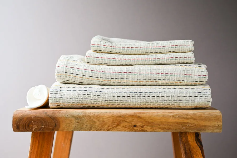 Fringeless Ella Linen Towel