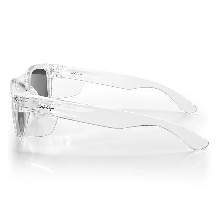 Fusions XL Clear Frame Polarised Lens