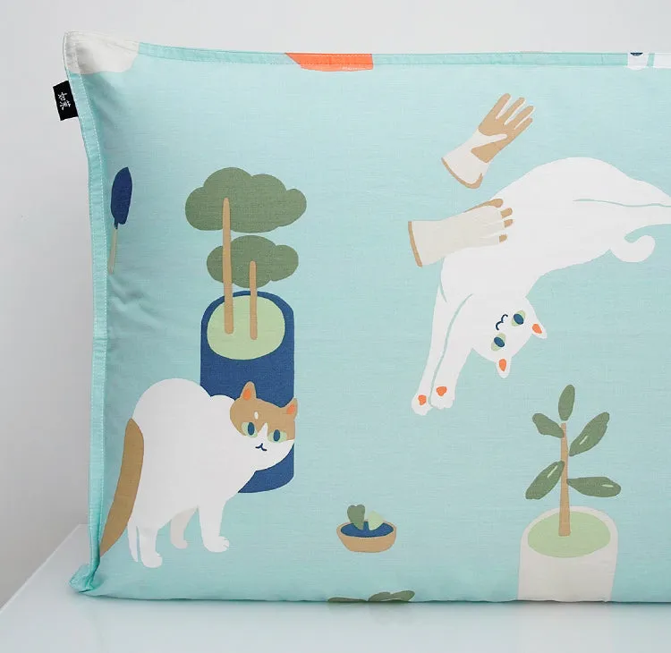 Gardener Meow Bedding Set