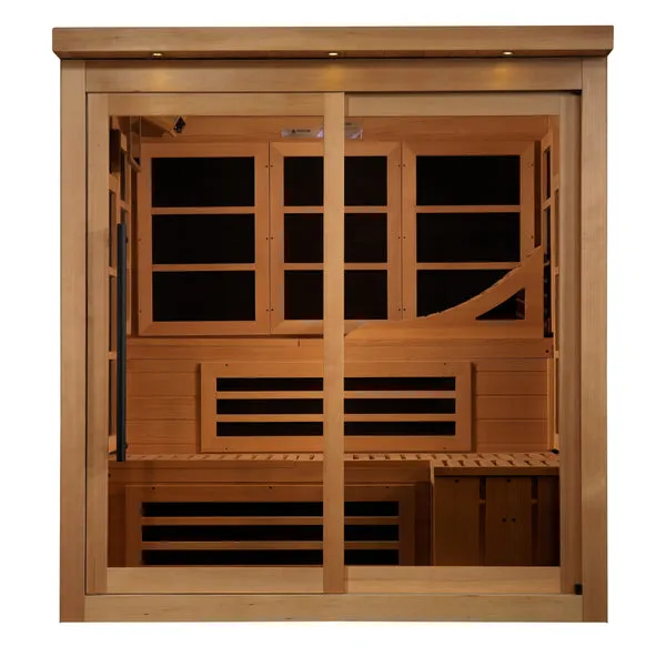 Golden Designs ***New 2024 Model*** GDI-6996-02 Near Zero EMF Far Infrared Sauna